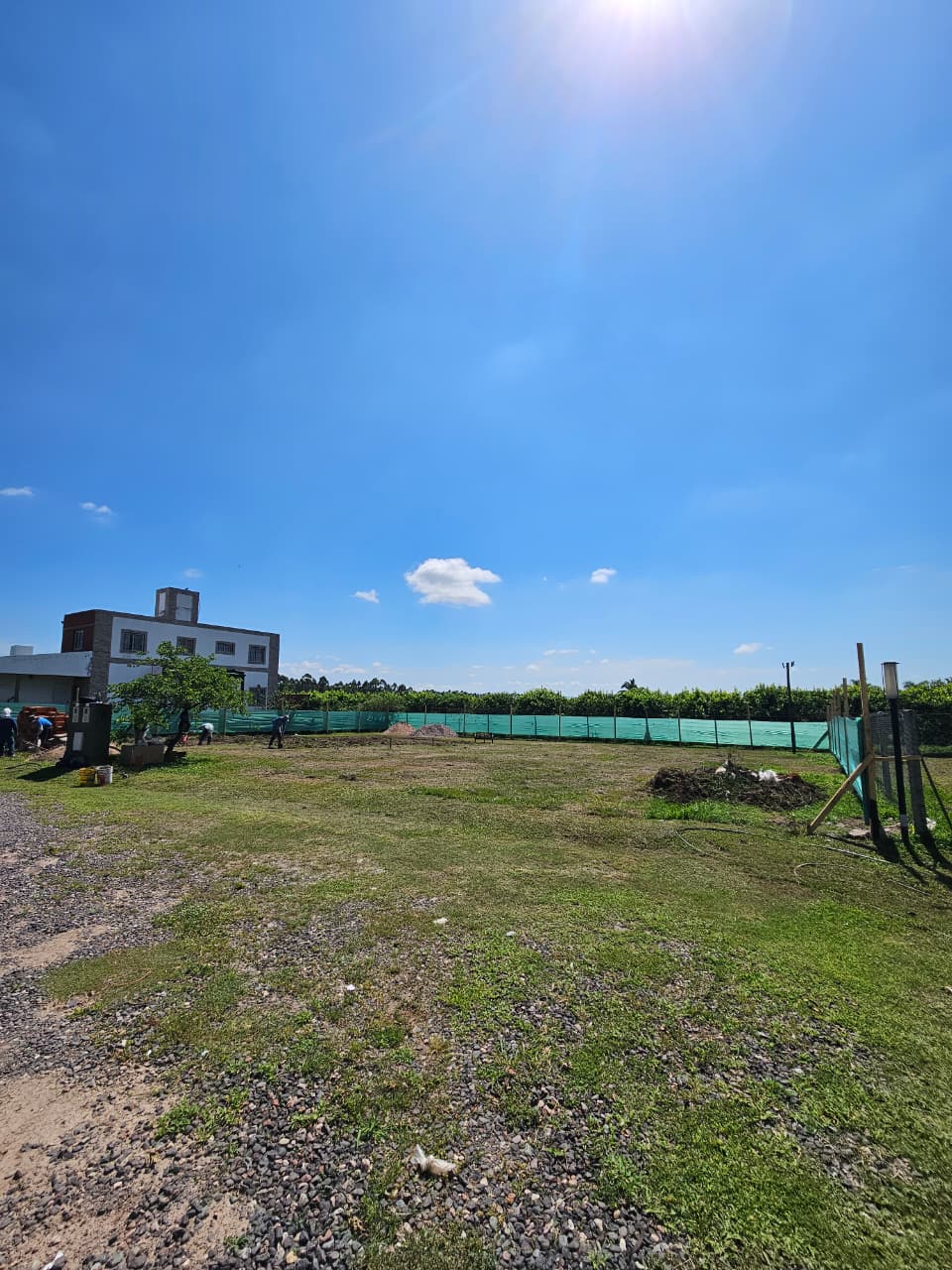 Casas M2 & M3 — terreno y replanteo inicial